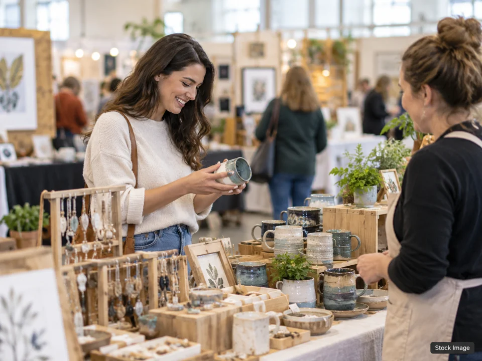 Fall Bazaar: Craft Shows & Fairs in Medford, New Jersey (vendor/maker market scene)