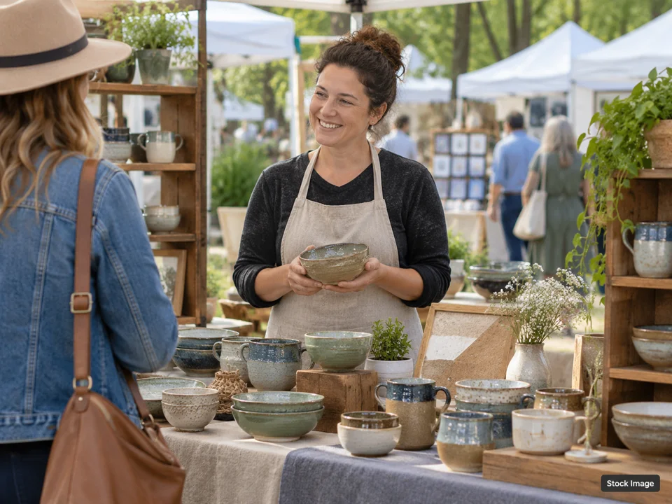 EmpowerMe Small Business Marketplace - Fall Edition: Craft Shows & Fairs in Columbia, Maryland (vendor/maker market scene)